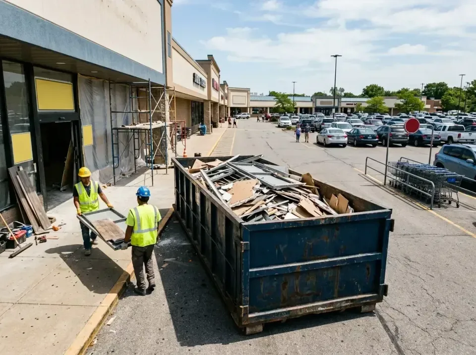 retail-store-renovation-debris-003 — frequently asked questions, Roll-off Dumpster Rentals in Glenshaw, PA
